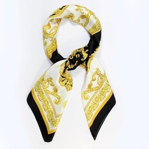 VERSACE Baroque Silk Scarf - NEW